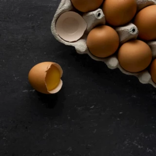 Eier gekocht geschält 6x26S Kl I DE
